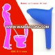 Female silicone Urinal Travel Urine Device women Tiolet Aid Funnel