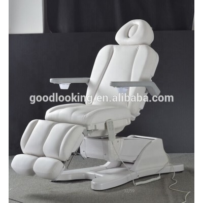 2019 best selling 3D roatating  Electric Lift massage Beauty salon facial Bed chair